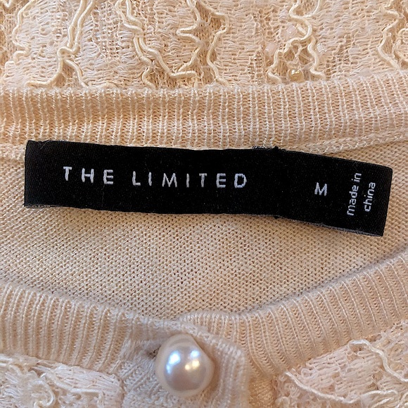 The Limited Cardigan - Size Medium - Cream - Picture 8 of 9